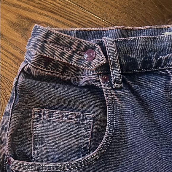 We the free light purple denim jeans - Picture 4 of 6